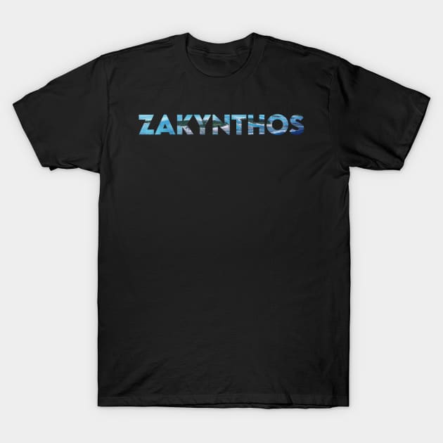 Zakynthos romantic honeymoon trip gifts. Perfect present for mother dad friend him or her T-Shirt by SerenityByAlex